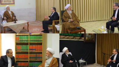 Photo of عراقچی با مراجع تقلید در قم دیدار کرد