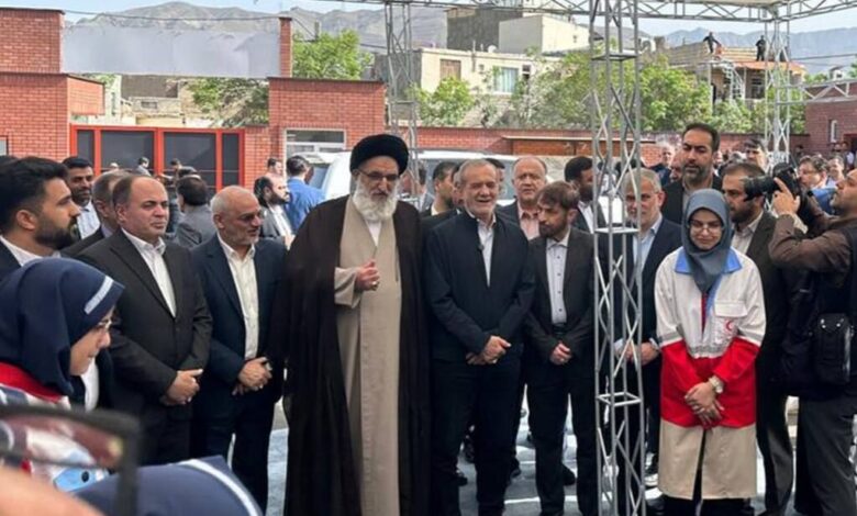 رئیسجمهور وارد استان البرز شد