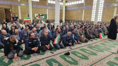 Photo of تجمع كارگری محكومیت جنایات رژیم صهیونیستی در ذوب‌آهن اصفهان برگزار شد