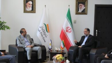 Photo of توسعه اقتصاد دریا محور با تقویت همکاری‌های بخش دولتی و خصوصی؛ دیدار مدیرعامل شركت كشتیرانی دریای خزر با مدیرعامل سازمان منطقه آزاد انزلی