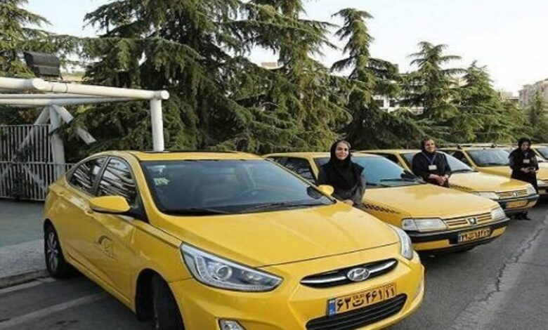 تاکسی بانوان رسما آغاز به کار کرد؛ فعالیت بیش از ۱۳۰۰ تاکسیران زن