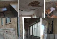 Photo of تازیانه فقر زیر سقف مدرسه ای که ویرانه است