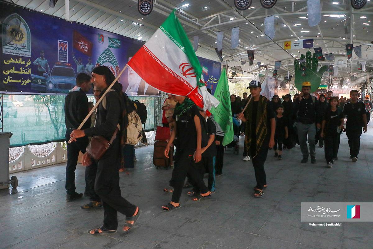 ثبت تردد بیش از 36 هزار زائر اربعین از مرز شلمچه در یکم مرداد