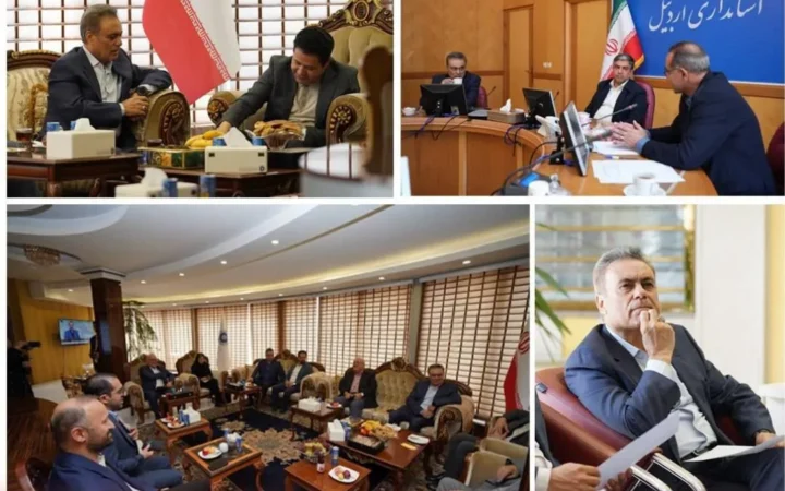 بازدید مدیرعامل بانک گردشگری از ظرفیت‌های صنعتی و اقتصادی اردبیل