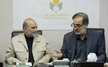 نشست مدیرعامل صندوق اعتباری هنر با معاون امور هنری وزارت فرهنگ و ارشاد اسلامی