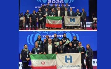 تاریخ‌سازی دختران وزنه‌برداری ایران در آسیا