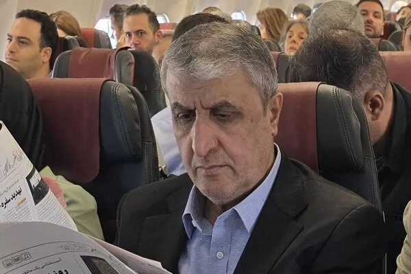 رئیس سازمان انرژی اتمی ایران عازم وین شد