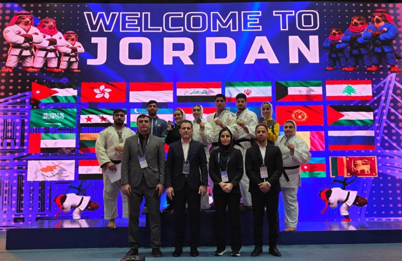 قهرمانی تیم ملی جودو ایران در جام آسیا با ۸ مدال رنگارنگ/ درخشش جودوکاران کشورمان در اردن