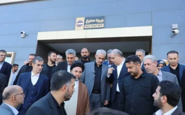 وزیر اقتصاد در بازدید از مرز سرو: مشکلات مسافران و رانندگان را با جدیت در دولت پیگیری می‌کنم